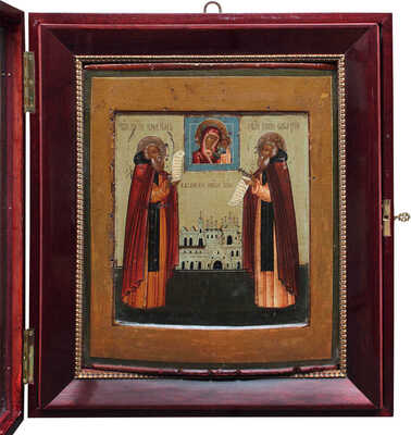 Икона «Свв. Зосима и Савватий»